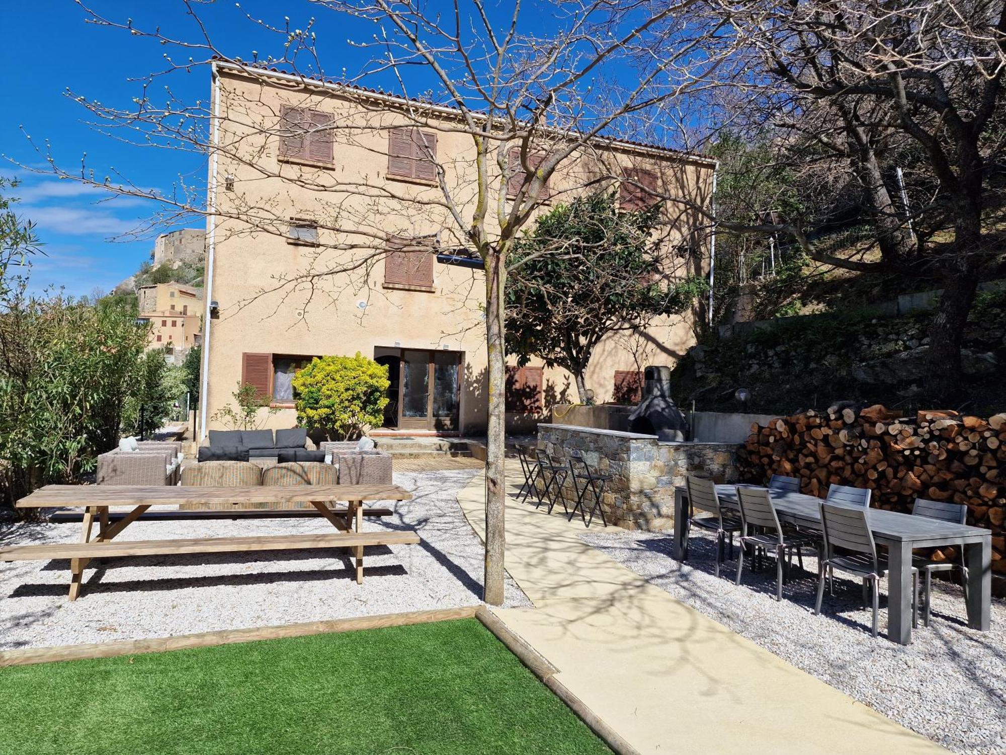 Vacancorse Maison U Canale Speloncato  المظهر الخارجي الصورة